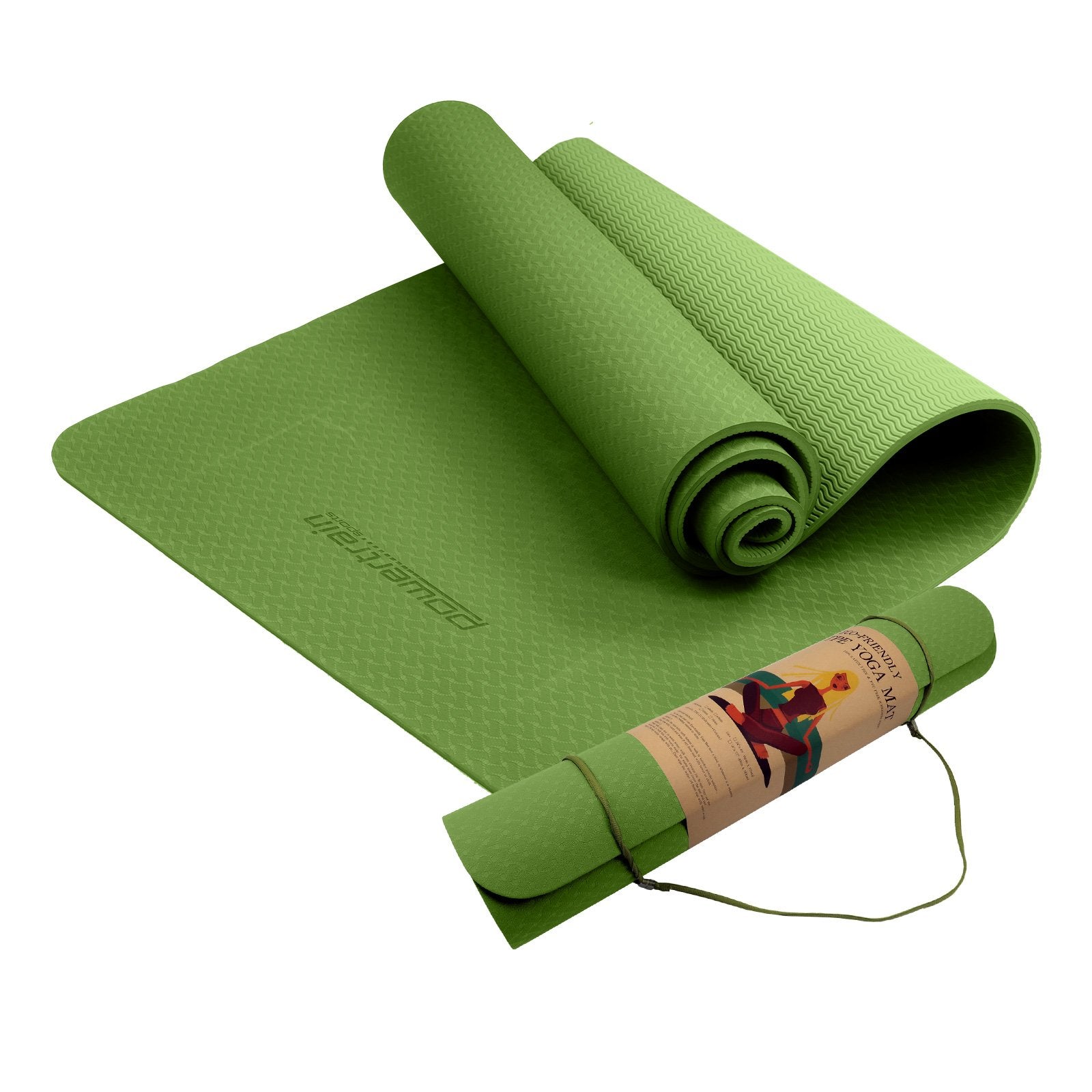Kulae 4mm ECOmat Yoga Mat - Eco-Friendly, Reversible, Lightweight