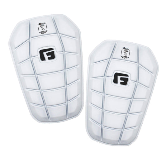 G-Form Pro-S Blade Shin Guards - Fabric White